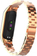 Миниатюра изображения товара Ремешок для фитнес-трекера Rumi Heavy для Xiaomi Mi Band 5/6 (розовое золото)
