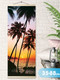 Миниатюра изображения товара Картина по номерам Молли Пальмы на закате 35x88 / HRP0018