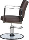 Миниатюра изображения товара Кресло парикмахерское Элеганс Хилтон (коричневый №125)