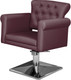 Миниатюра изображения товара Кресло парикмахерское Элеганс Грейс (бордовый №123)