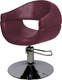 Миниатюра изображения товара Кресло парикмахерское Элеганс МД-108 (бордовый №123)