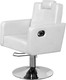 Миниатюра изображения товара Кресло парикмахерское Элеганс МД-166 (белый матовый)