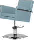 Миниатюра изображения товара Кресло парикмахерское Элеганс МД-77А (голубой №115, съемная подушка сиденья)