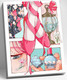Миниатюра изображения товара Картина по номерам Молли Розовый коллаж 40x50 / HR0639