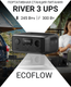Миниатюра изображения товара Портативная зарядная станция EcoFlow River 3 UPS