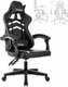 Миниатюра изображения товара Кресло геймерское Brabix GM-123 / 533191 (черный/белый)