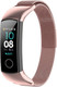 Миниатюра изображения товара Ремешок для фитнес-трекера Rumi Milanese Loop для Honor Band 4/Band 5 (розовый)