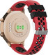 Миниатюра изображения товара Ремешок для умных часов Rumi N-style 22мм (красный/черный)