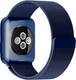 Миниатюра изображения товара Ремешок для умных часов Rumi Milanese Loop для Apple Watch 42/44/45мм (синий)