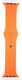 Ремешок для умных часов Rumi Sport Band для Apple Watch 42/44/45мм (апельсиновый) — фото 2