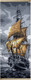 Миниатюра изображения товара Картина по номерам Флюид На поднятых парусах 35x88 / HRP0113