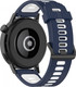 Миниатюра изображения товара Ремешок для умных часов Rumi Runner 22мм (синий/белый)