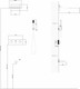 Миниатюра изображения товара Душевая система со смесителем Abber Wasser Kreis AF8150NG