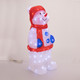 Миниатюра изображения товара Светодиодная фигура 3D Neon-Night Снеговик в синих варежках 513-283