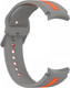 Миниатюра изображения товара Ремешок для умных часов Rumi Sport Line для Samsung Galaxy 4/5/6/7/FE (серый/оранжевый)