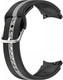 Миниатюра изображения товара Ремешок для умных часов Rumi Sport Line для Samsung Galaxy 4/5/6/7/FE (черный/серый)