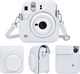 Миниатюра изображения товара Чехол для камеры Rumi Tottie для Fujifilm Instax Mini 12/11 Clay White (белый)