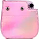 Чехол для камеры Rumi Pixie для Fujifilm Instax Mini 12/11 Iridriscent Pink (переливающийся розовый) — фото 6