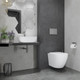 Миниатюра изображения товара Унитаз подвесной с инсталляцией Lauter Vortex 2110830 + GROHE Rapid SL 39504000 с кнопкой (округлая, хром)