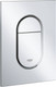 Миниатюра изображения товара Унитаз подвесной с инсталляцией Lauter Vortex 2110830 + GROHE Rapid SL 39504000 с кнопкой (округлая, хром)