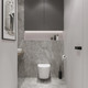 Миниатюра изображения товара Унитаз подвесной с инсталляцией Lauter Vortex 2110830+GROHE Rapid SL 38772001+37131000 с кнопкой (прямоугольная, хром)