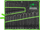 Миниатюра изображения товара Набор ключей FORSandTUNE 5261P Black (65057)