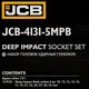 Миниатюра изображения товара Набор головок слесарных JCB JCB-4131-5MPB (60548)