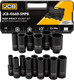 Миниатюра изображения товара Набор головок слесарных JCB JCB-4166D-5MPB (60550)