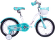 Миниатюра изображения товара Детский велосипед Tech Team Cherry 14 / NN013954 (морской синий/бирюзовый)