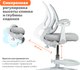 Миниатюра изображения товара Кресло детское Yoka YC-2 Lenny (серый)
