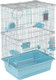 Миниатюра изображения товара Клетка для птиц ЕСО Тутти-2 / 46212бирюз-хром