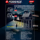 Миниатюра изображения товара Набор бра уличных Forsage F-WL6009 (62137), (4шт, черный)