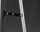 Миниатюра изображения товара Зеркало Saniteco Right Angle 151x42 (черный)