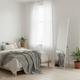 Миниатюра изображения товара Зеркало Saniteco Right Angle 160x50 (белый)