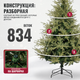 Миниатюра изображения товара Ель искусственная Winter Fun Drop 180 / 25860
