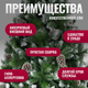 Миниатюра изображения товара Ель искусственная Winter Fun Drop 180 / SZ2000-180