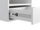 Миниатюра изображения товара Прикроватная тумба ЛофтМебель Олимпик №2 / VR-00003272 (белый)