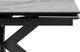 Миниатюра изображения товара Обеденный стол Woodville Бронхольм 140-200х80х77 / 532396 (белый мрамор/черный)