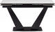 Миниатюра изображения товара Обеденный стол Woodville Кели 140-200х80х76 / 588010 (белый/черный)