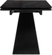 Миниатюра изображения товара Обеденный стол Woodville Хорсборо 140-200х80х79 / 588007 (обсидиан/черный)
