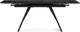 Миниатюра изображения товара Обеденный стол Woodville Хорсборо 140-200х80х79 / 588007 (обсидиан/черный)