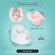 Миниатюра изображения товара Детский горшок Kidzi Comfort Plus / KDZ6215R (розовый)