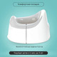 Миниатюра изображения товара Детский горшок Kidzi Comfort Plus / KDZ6215GR (серый)
