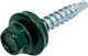 Миниатюра изображения товара Саморез Daxmer Кровельный 4.8x29 (250шт, 6005 зеленый)