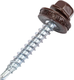 Миниатюра изображения товара Саморез Daxmer Кровельный 4.8x35 (250шт, 8017 шоколадный/коричневый)