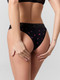 Миниатюра изображения товара Комплект женских трусов Mark Formelle 412632-3 (р.90, вишенки на черном)