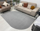 Миниатюра изображения товара Коврик Radjab Carpet Сканди Сизаль Прямоугольник 10980A / 13060RK (0.8x1.5, Grey/Grey)