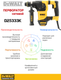 Миниатюра изображения товара Профессиональный перфоратор DeWalt D25333K