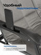 Миниатюра изображения товара Складной шезлонг Forsage 64 519 / F-FG-HY-8000DGR (темно-серый)