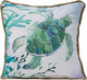 Миниатюра изображения товара Чехол на подушку Arya Tortuga / 8680943255495 (белый/голубой)